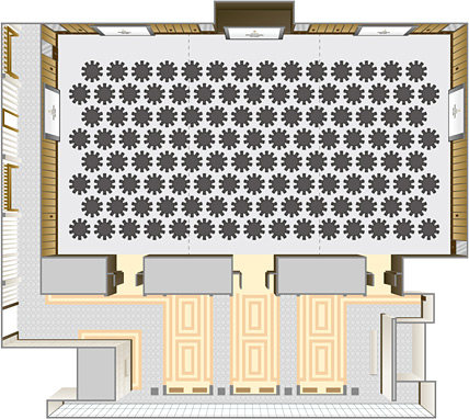 GRAND BALLROOM round