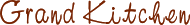 GRAND KITCHEN Logo